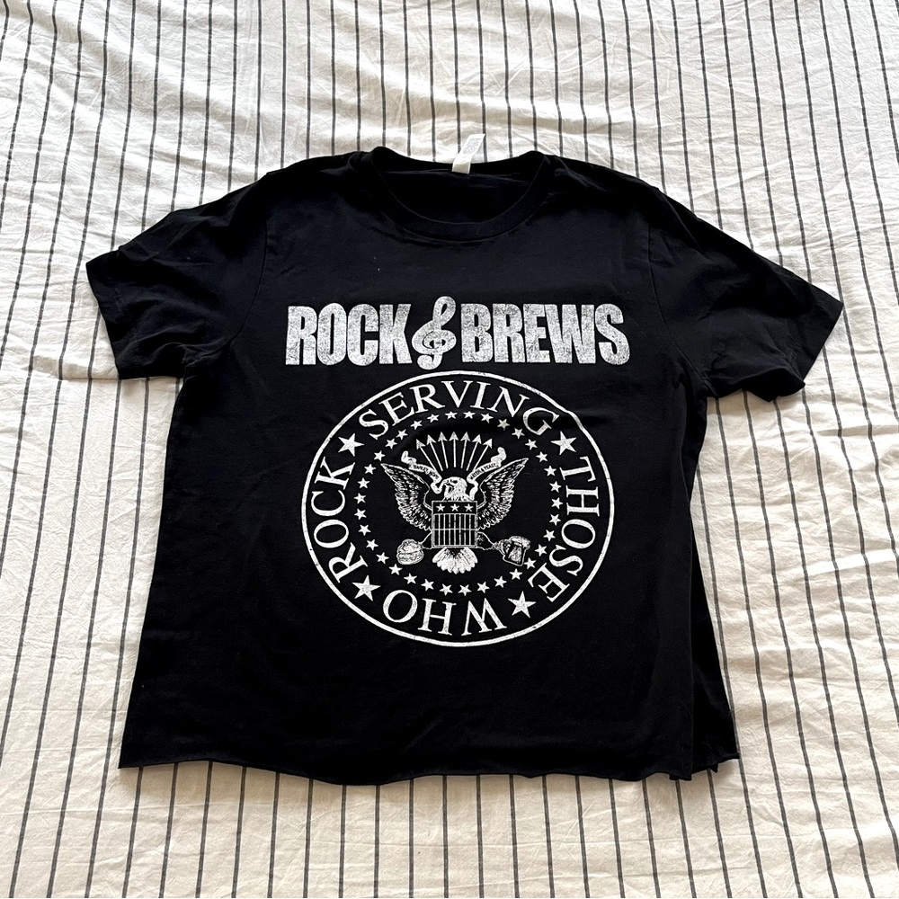 Black Graphic Tee